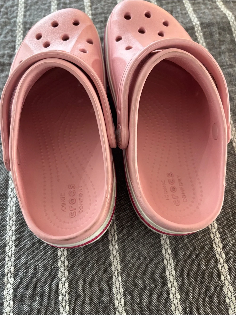CROCS Kids Classic Clog in Light Pink